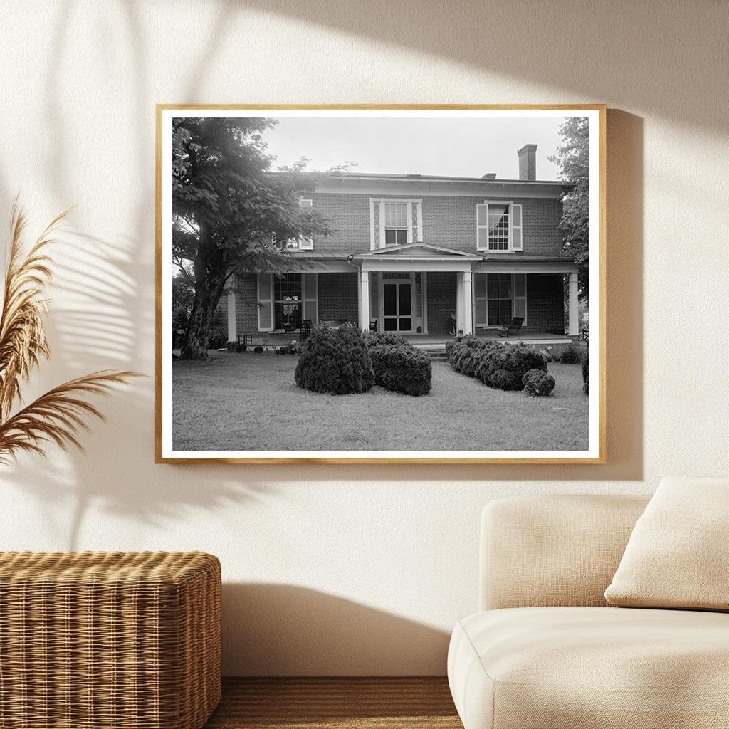 Morganton NC Historic Building 1802 Photo Archive