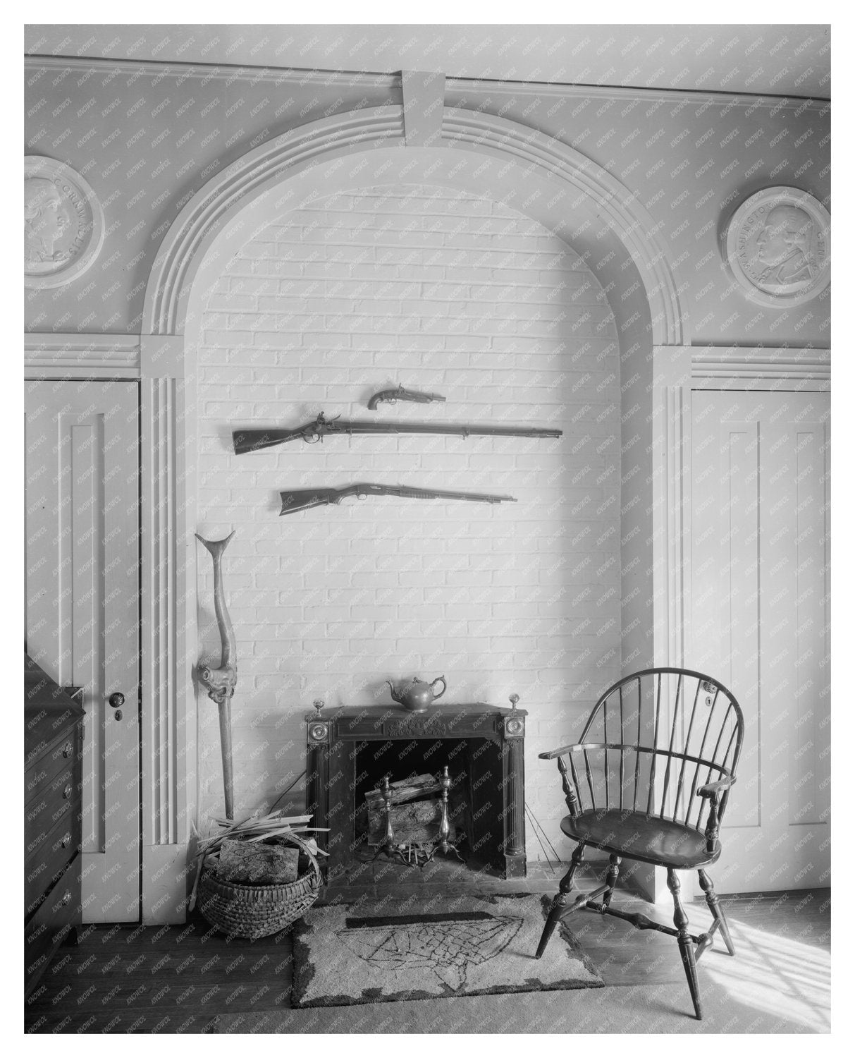 Forest Home Interior, Yanceyville NC, 1835 Photo
