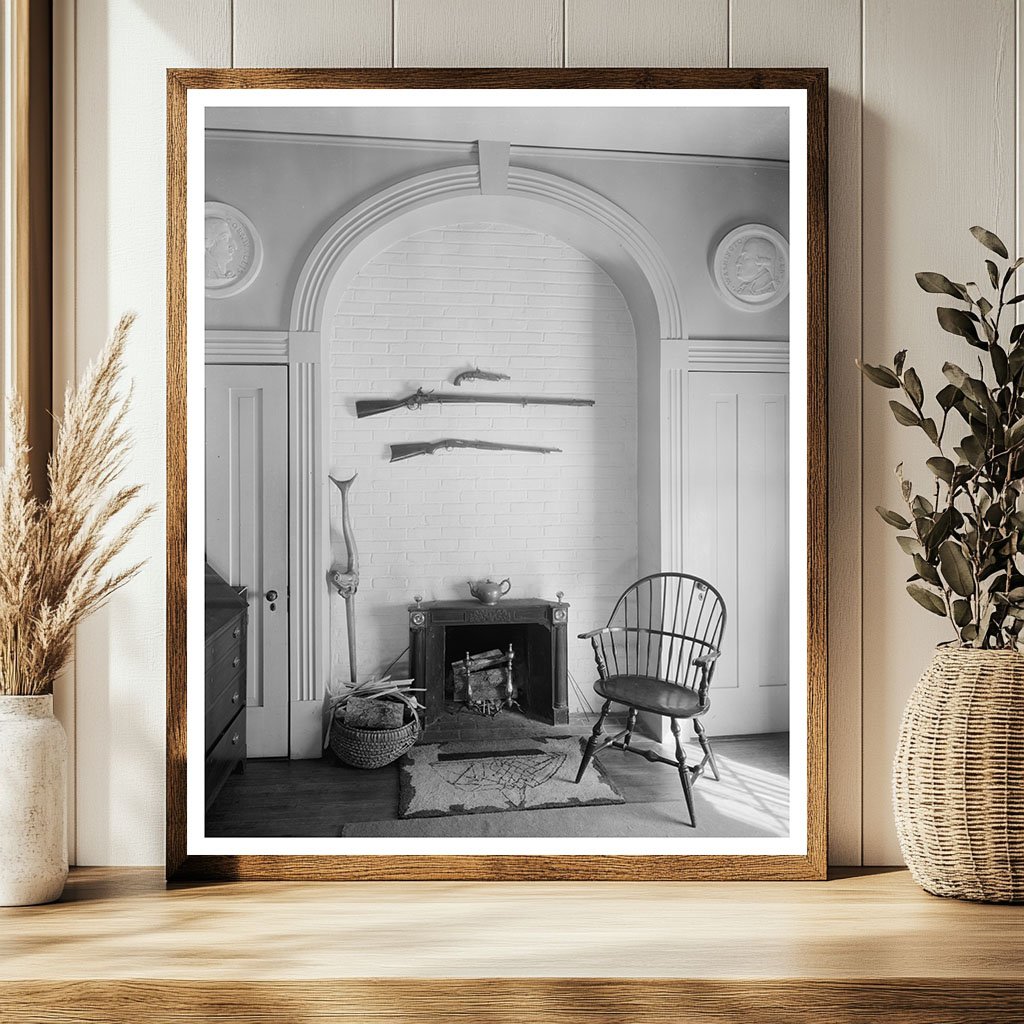 Forest Home Interior, Yanceyville NC, 1835 Photo