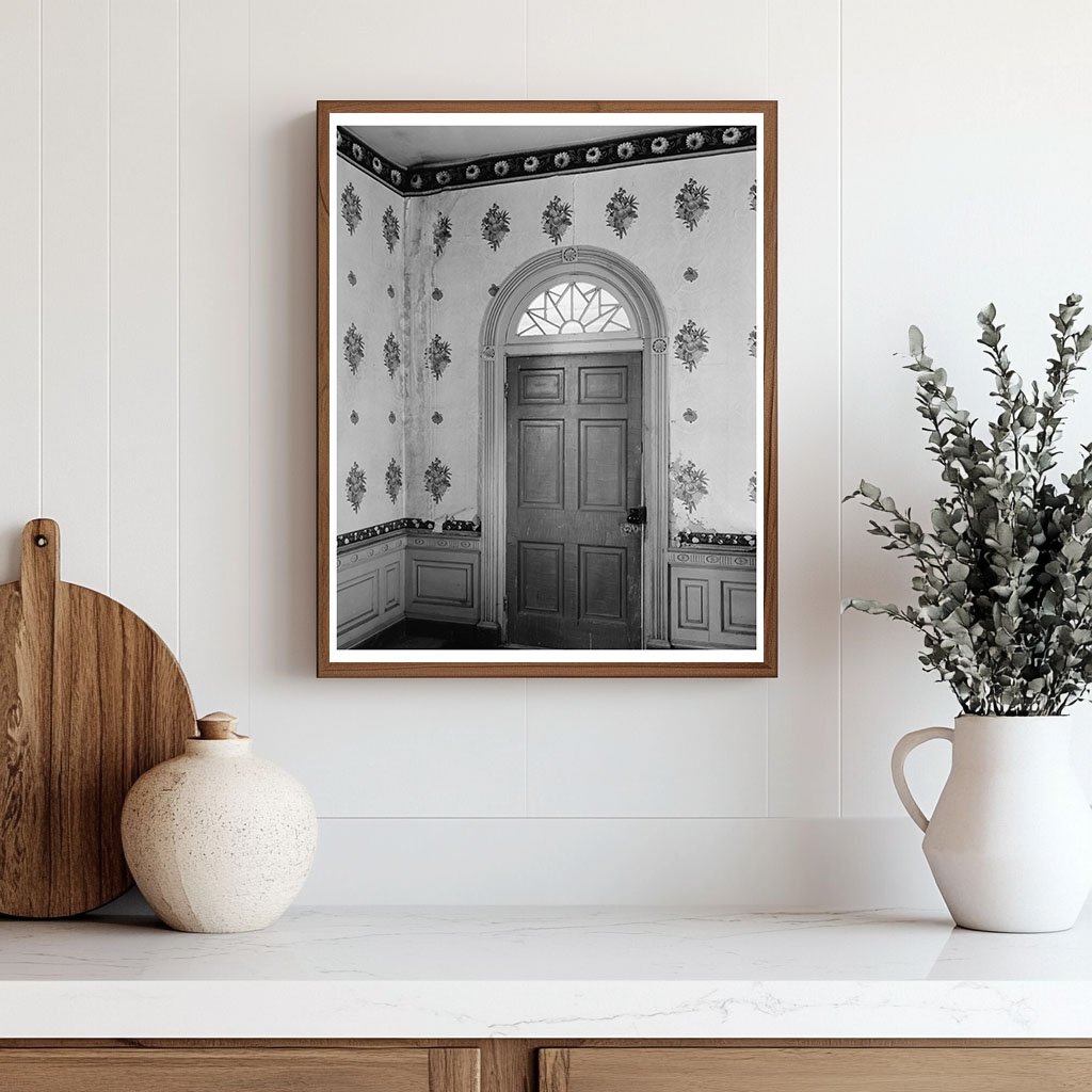 Yanceyville NC 1800 Architecture Vintage Photograph