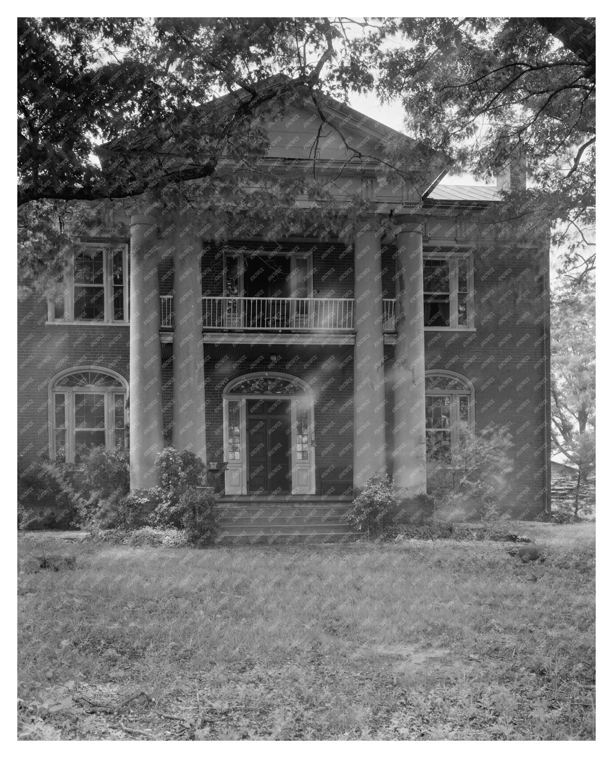 Historic 1833 Building in Yanceyville, NC - 1941 Photo