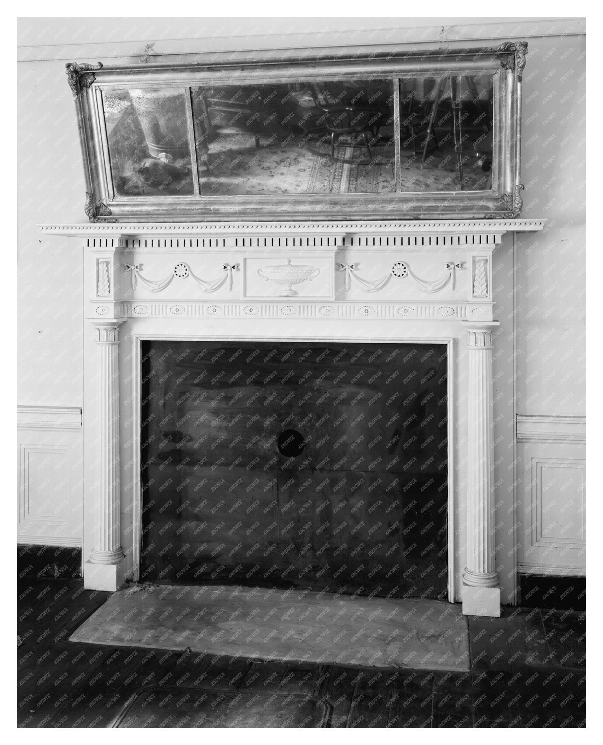 Historic Building in Yanceyville, NC, 1833 Photograph