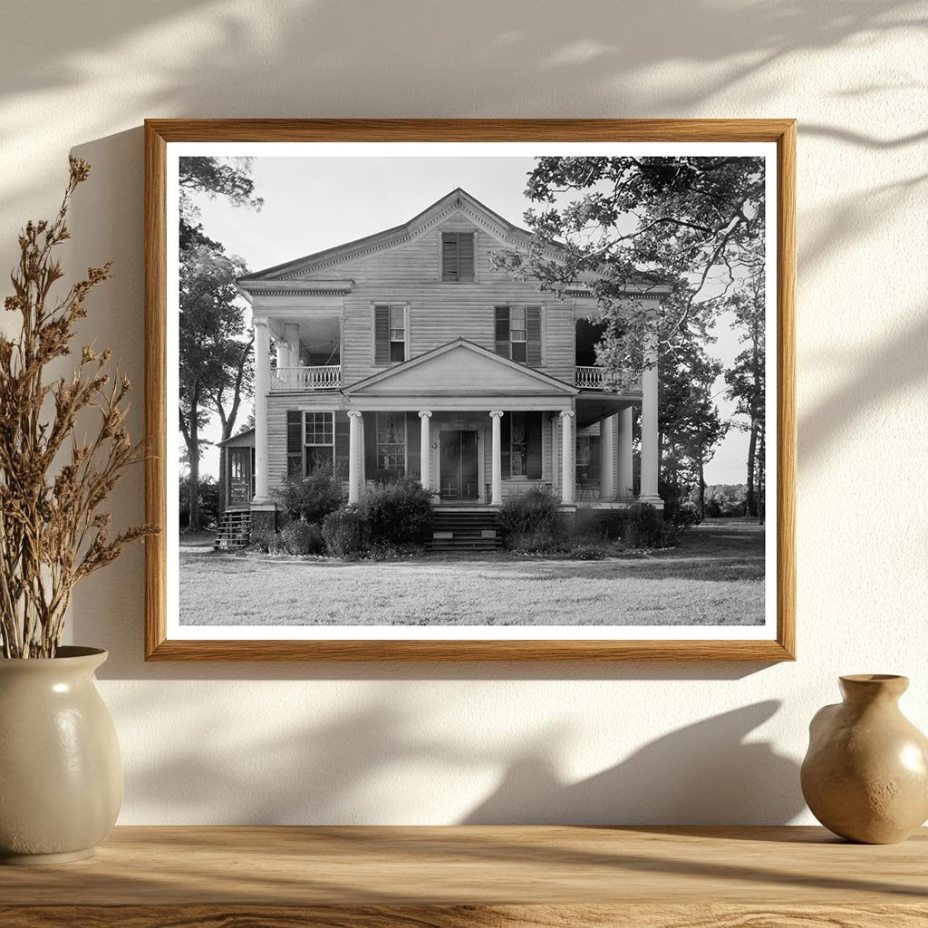 Historic 1830 Building in Edenton, NC - Vintage Photo