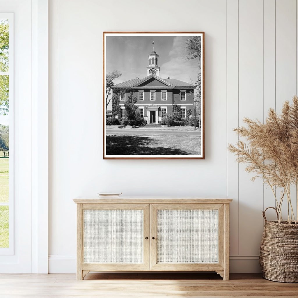 Edenton NC Courthouse History 1767 Photograph