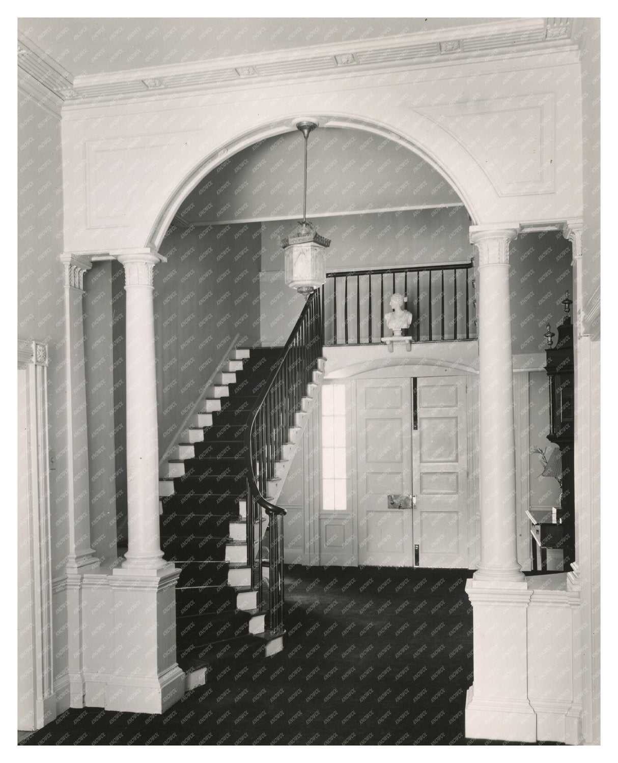 Samuel Johnston Home, Edenton NC, 1801 Vintage Photo
