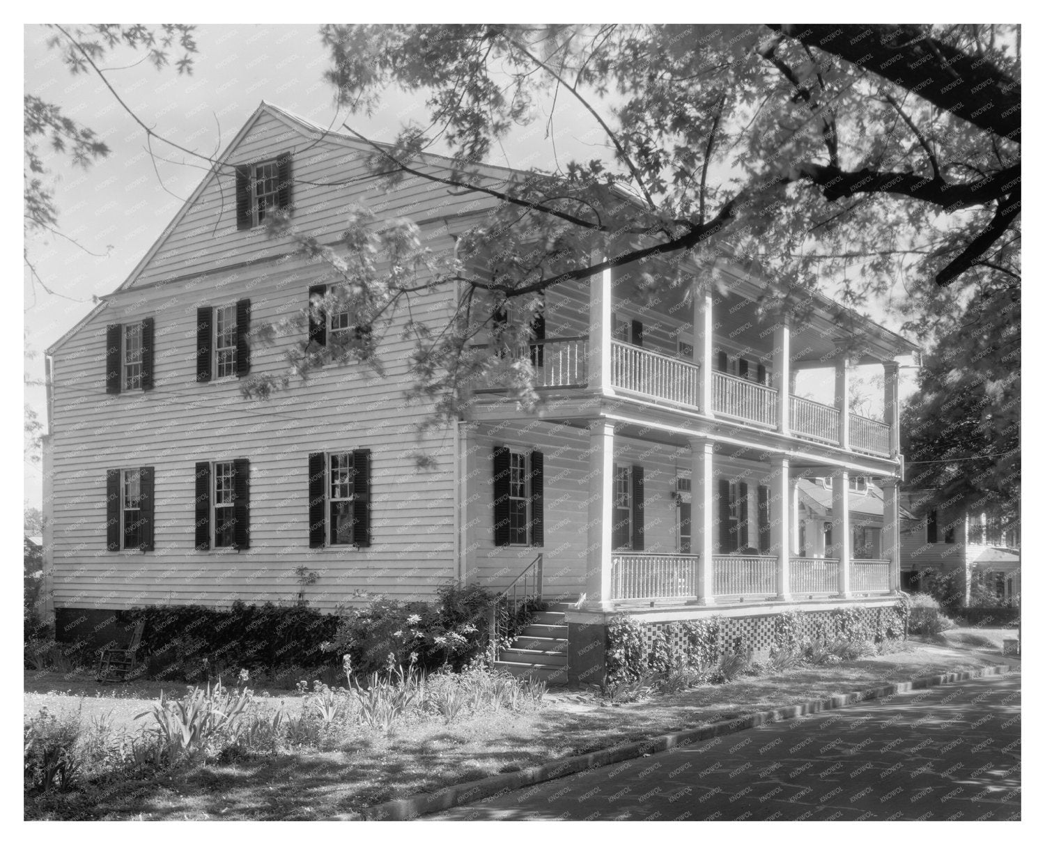 Edenton NC House Photo from 1950s Architectural Survey