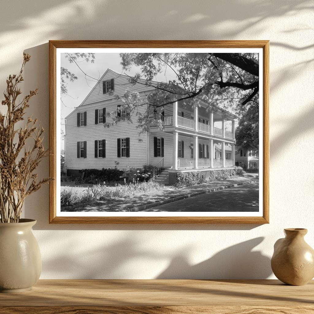 Edenton NC House Photo from 1950s Architectural Survey