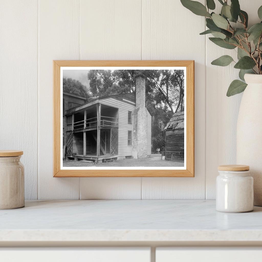 1953 Edenton NC Vintage Architecture Photograph