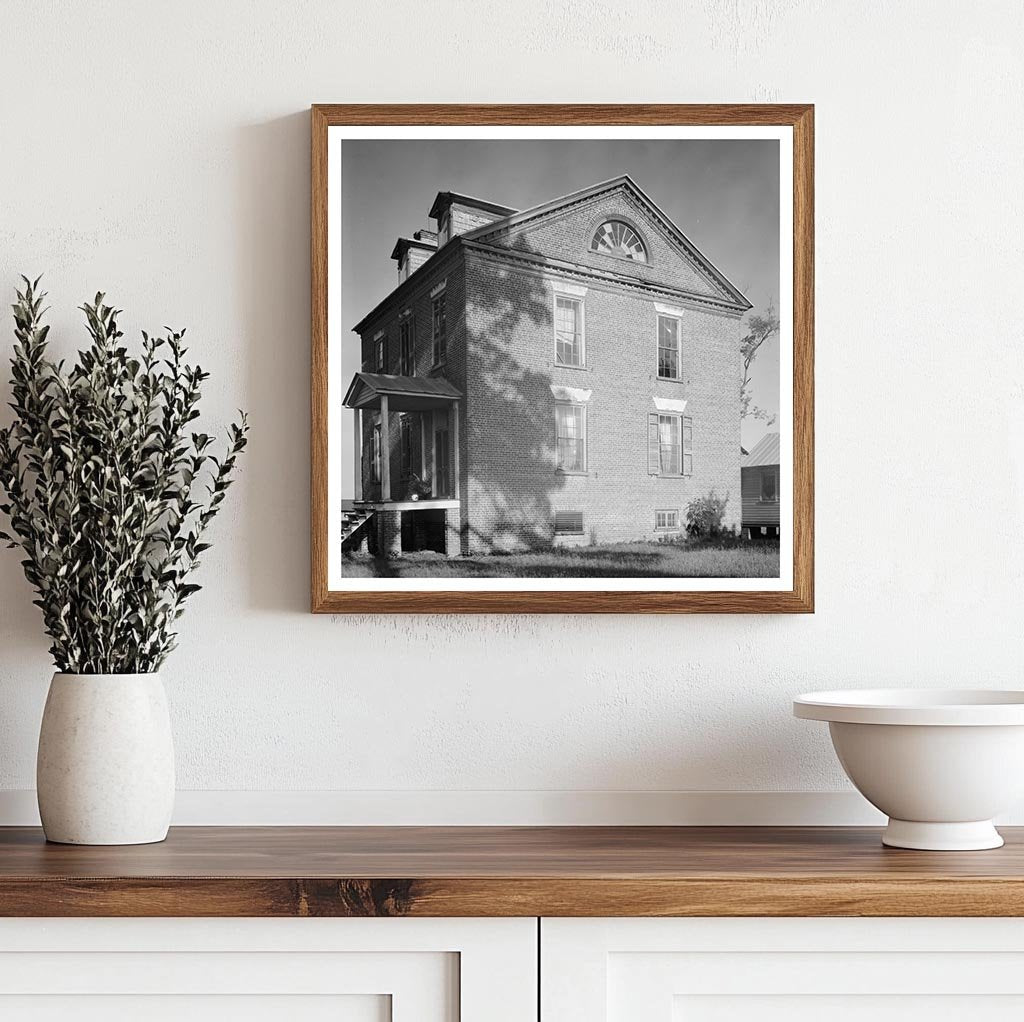 Blount House, Edenton NC, 1775 Vintage Photo Print