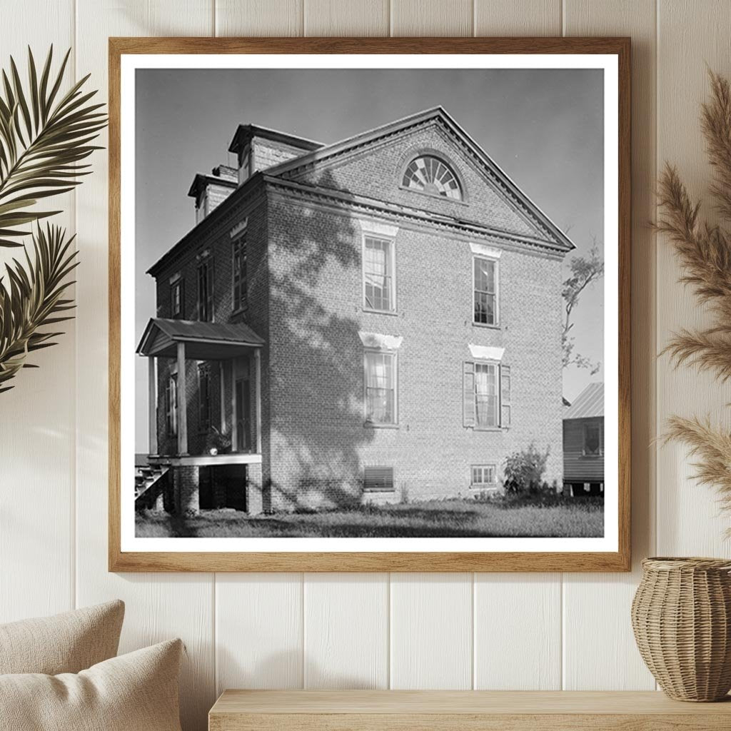 Blount House, Edenton NC, 1775 Vintage Photo Print
