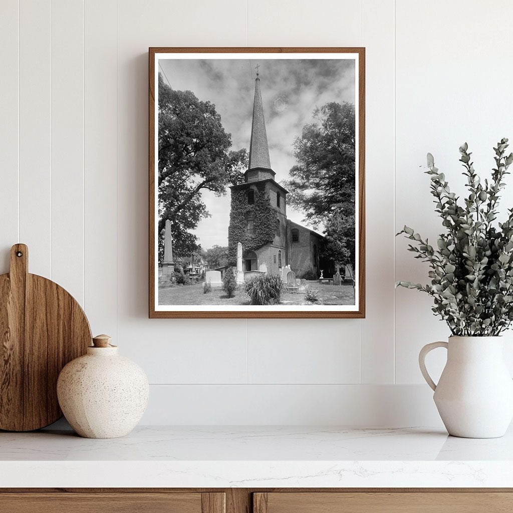 Historic Edenton, NC Site from 1736 - Vintage Photo 1941