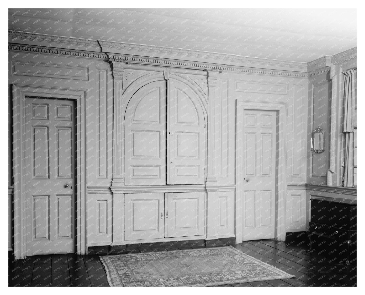 18th Century Architecture in Edenton, NC - 1941 Photo