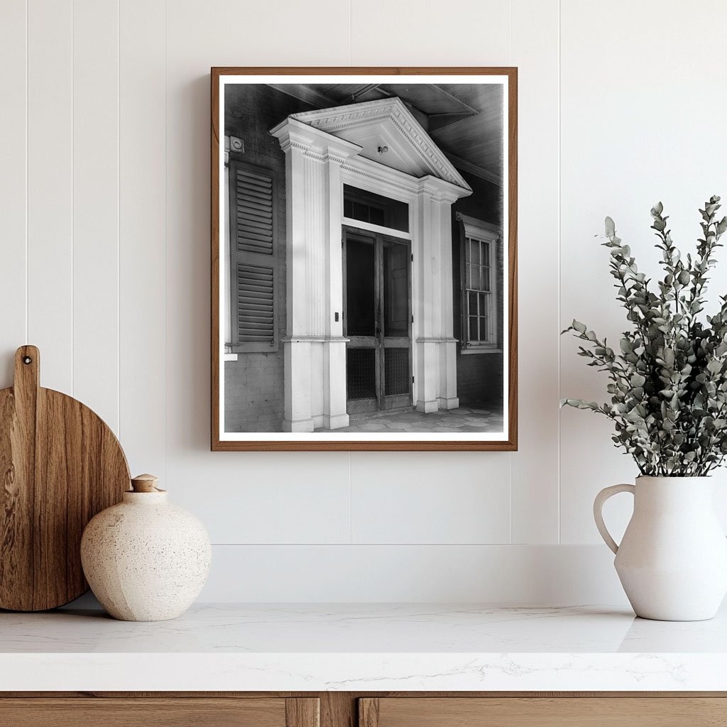 Historic Building in New Bern, NC (1804) - Vintage Photo