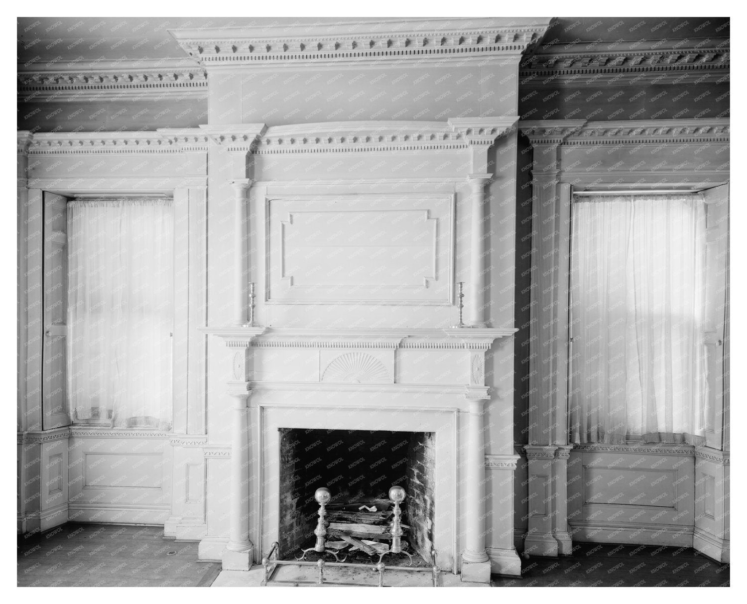 1804 Architectural Details in New Bern, NC - 1941 Archive