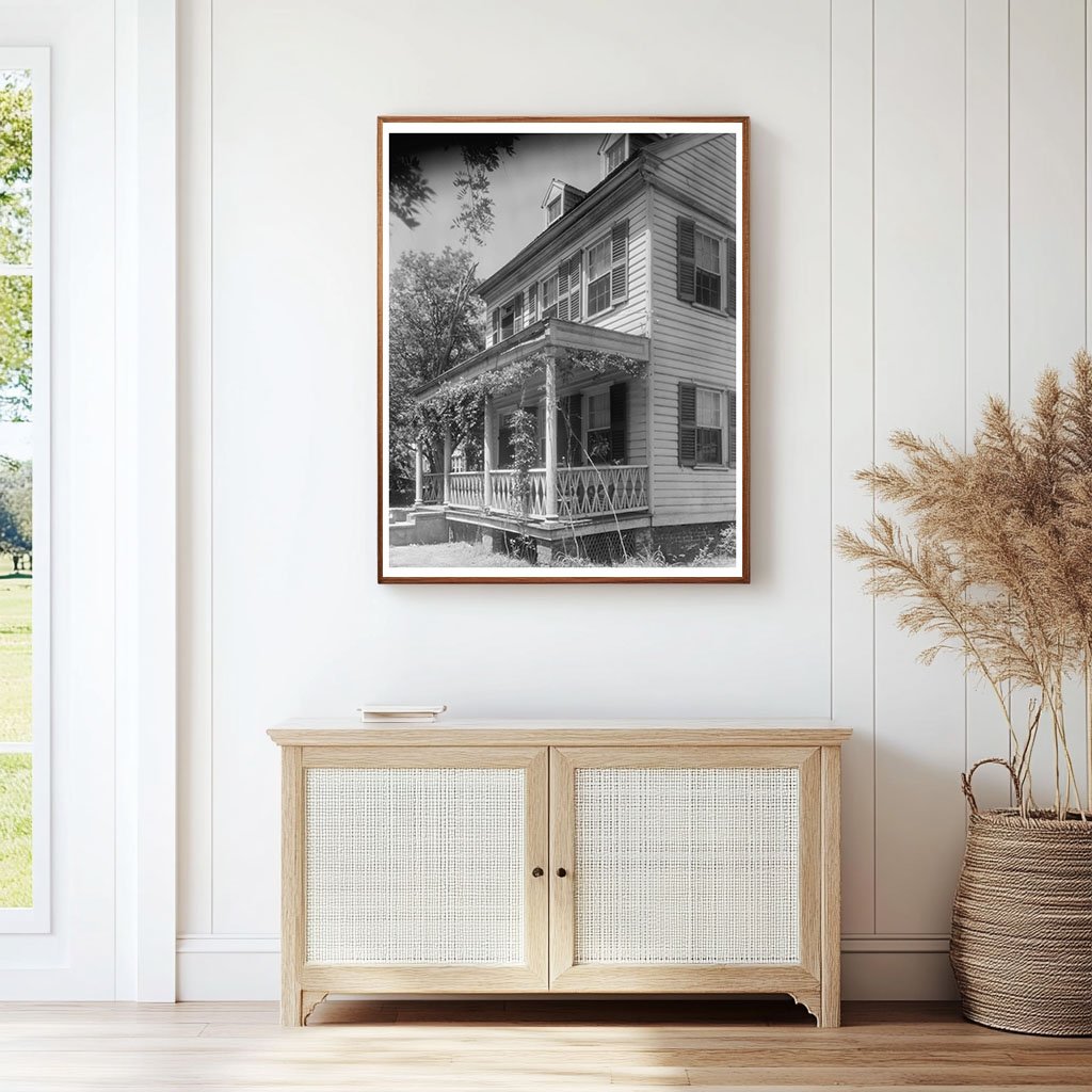 Blackwell House in New Bern, NC - 1774 Vintage Photograph