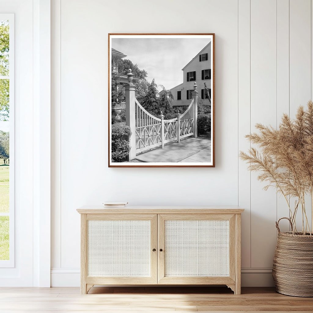 Historic Garden Gate, New Bern NC, 20th Century