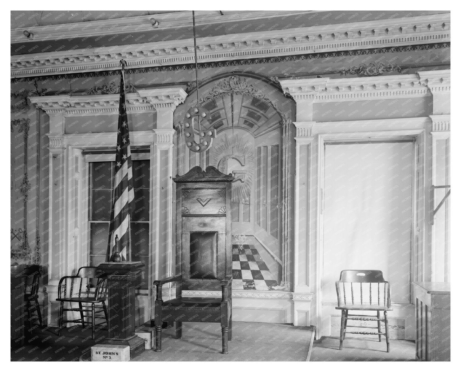 New Bern NC Masonic Building Photo 1808