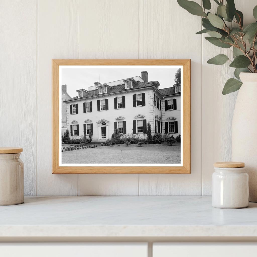 1770 Architecture in New Bern, NC - Historic Photograph