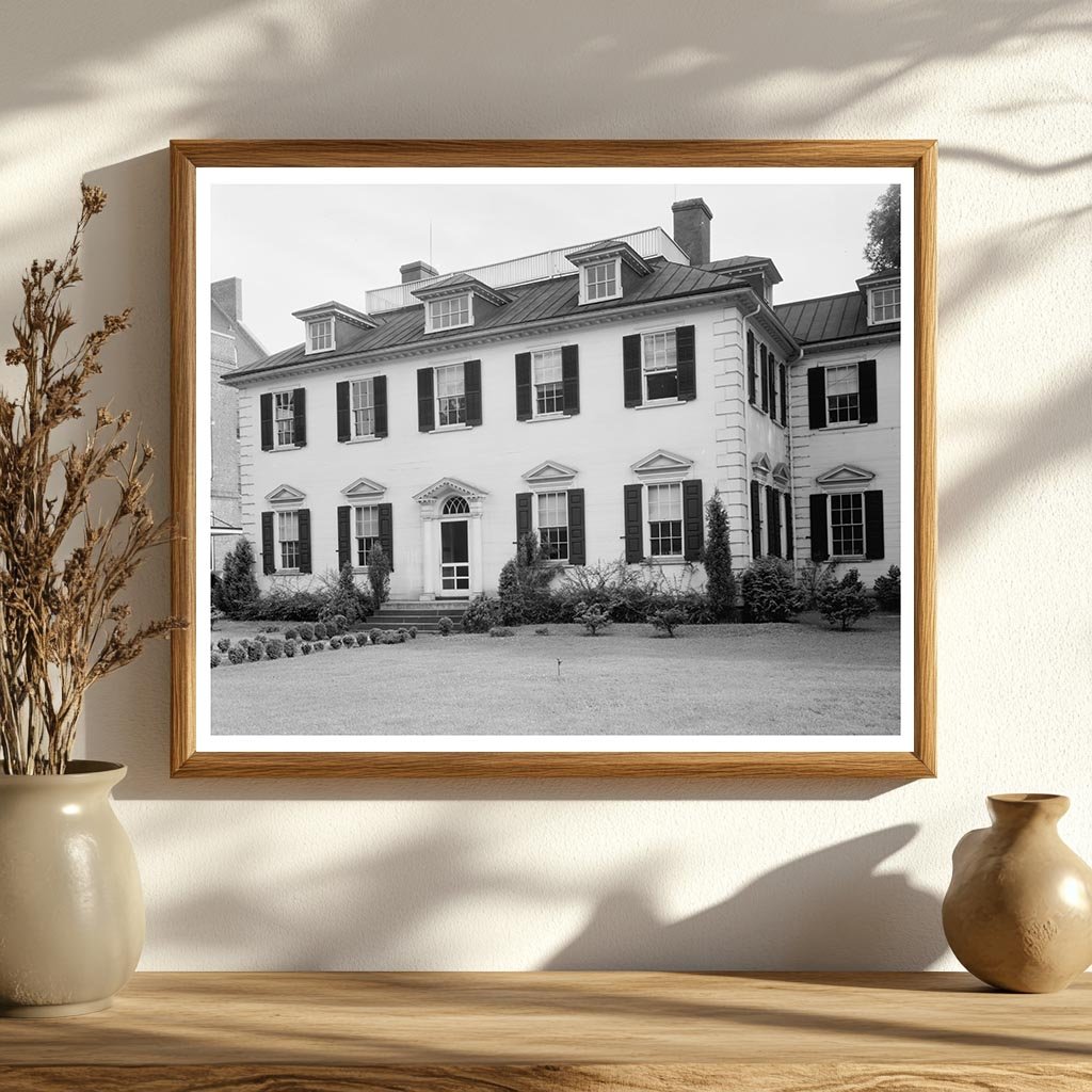 1770 Architecture in New Bern, NC - Historic Photograph