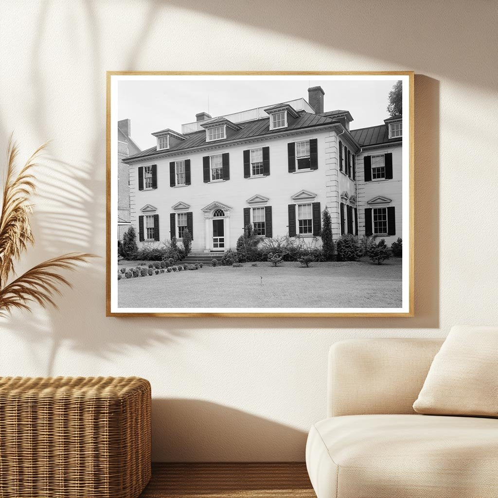 1770 Architecture in New Bern, NC - Historic Photograph