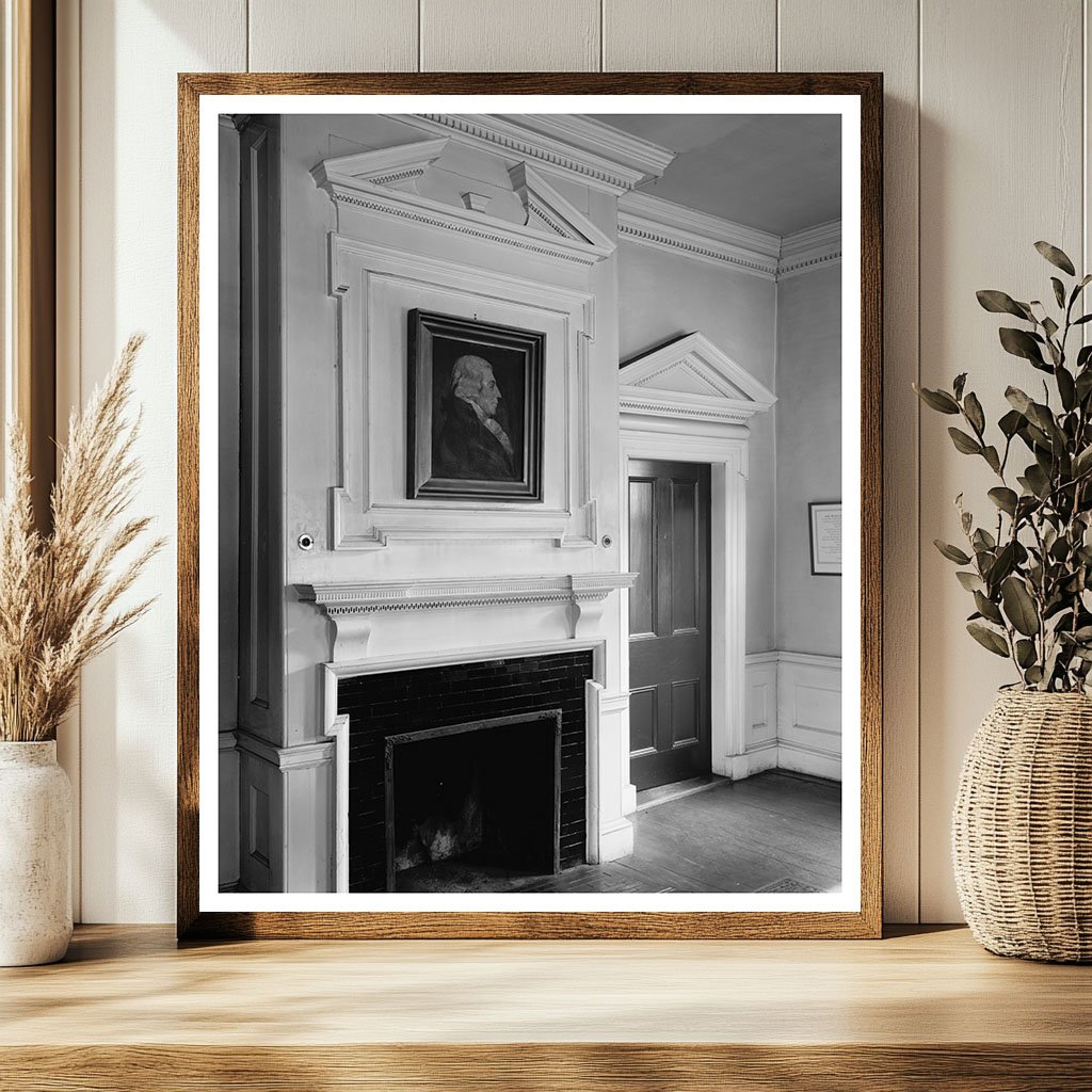 1770 Building in New Bern, NC: Vintage Architecture Photo