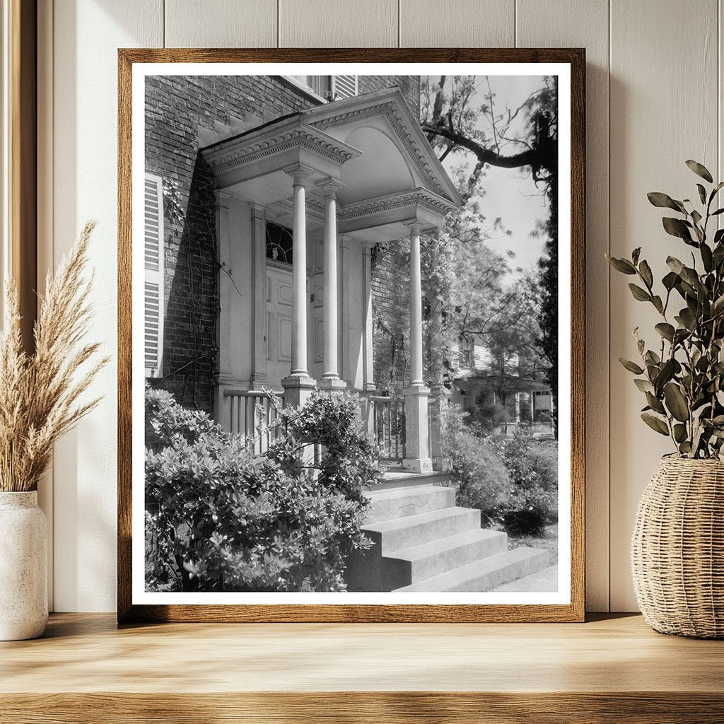 1812 Architectural Gem in New Bern, NC - Vintage Photo