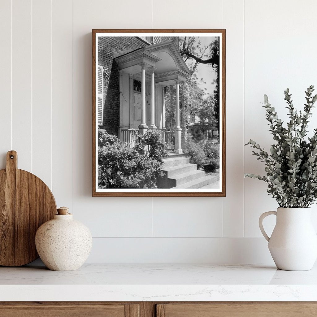 1812 Architectural Gem in New Bern, NC - Vintage Photo