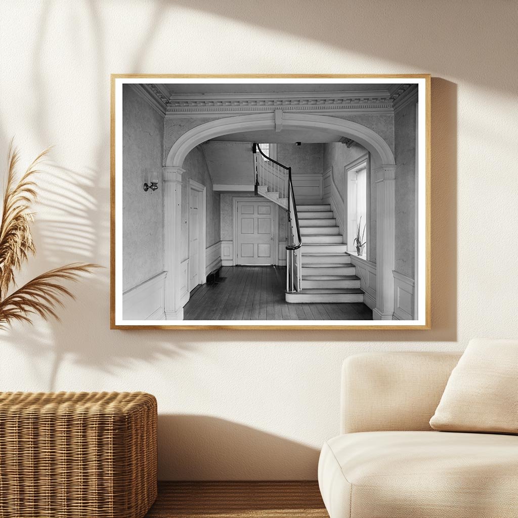 Historic 1812 Building in New Bern, NC - 1941 Photo