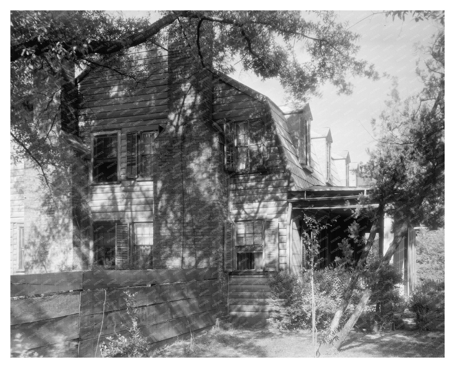 Vintage House Photo, New Bern, NC, Early 20th Century