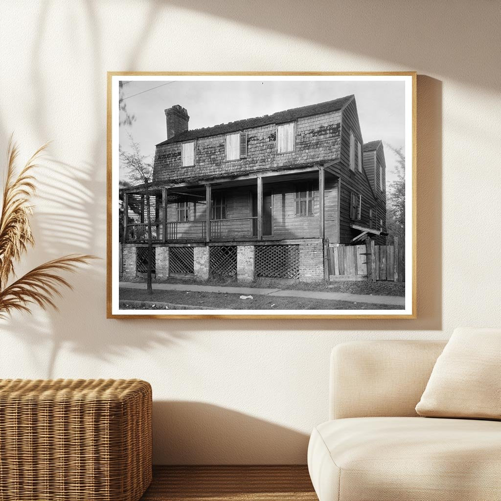 Historic Architecture of New Bern, NC - 1953 Photo