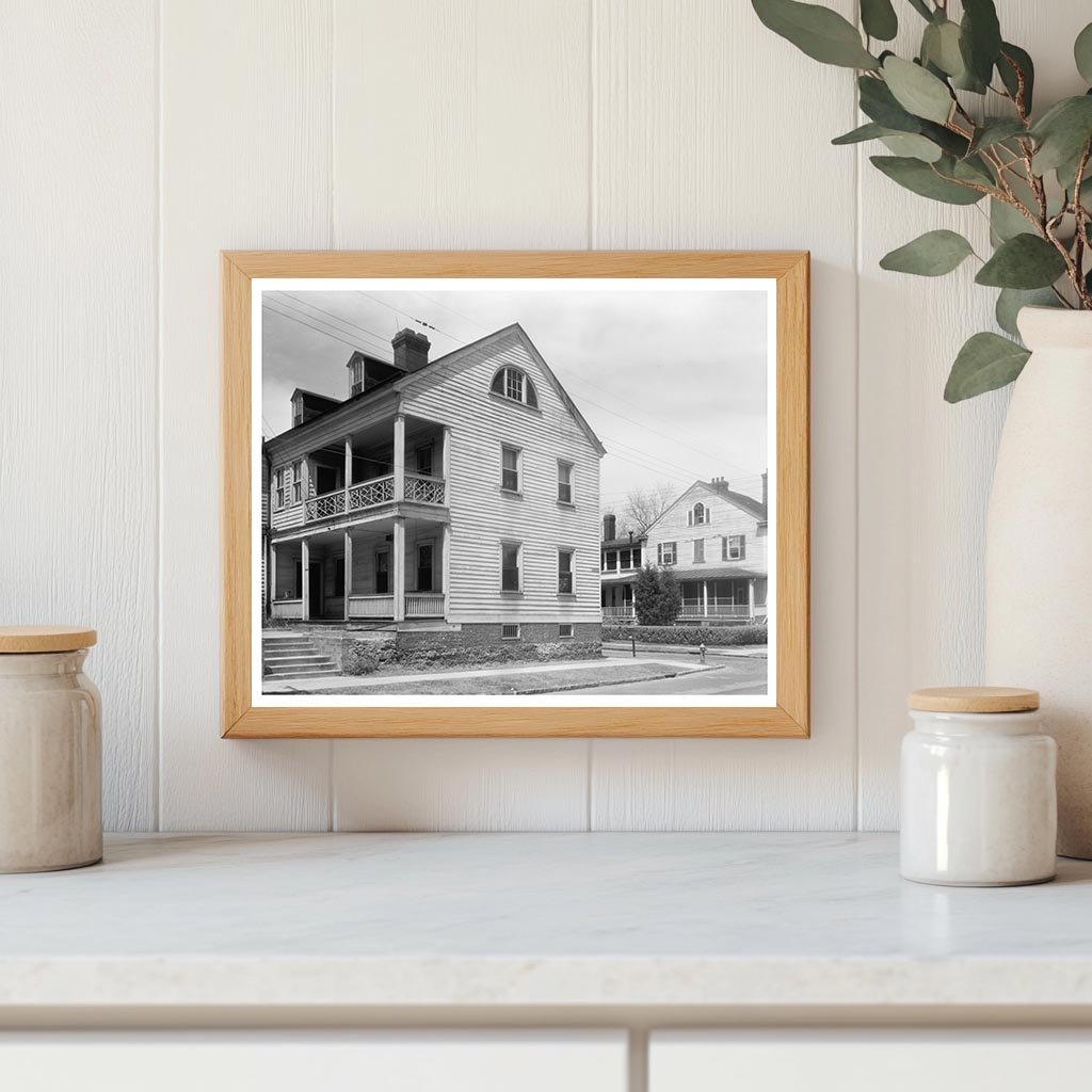 1770 Historic Building in New Bern, NC - Vintage Photo