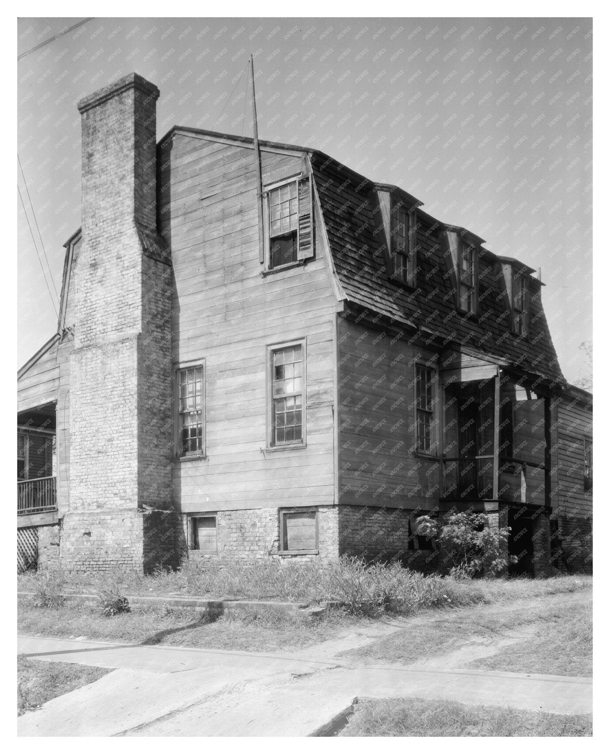 Early 20th-Century Architecture in New Bern, NC 1941