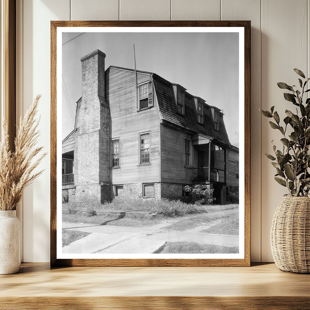 Early 20th-Century Architecture in New Bern, NC 1941