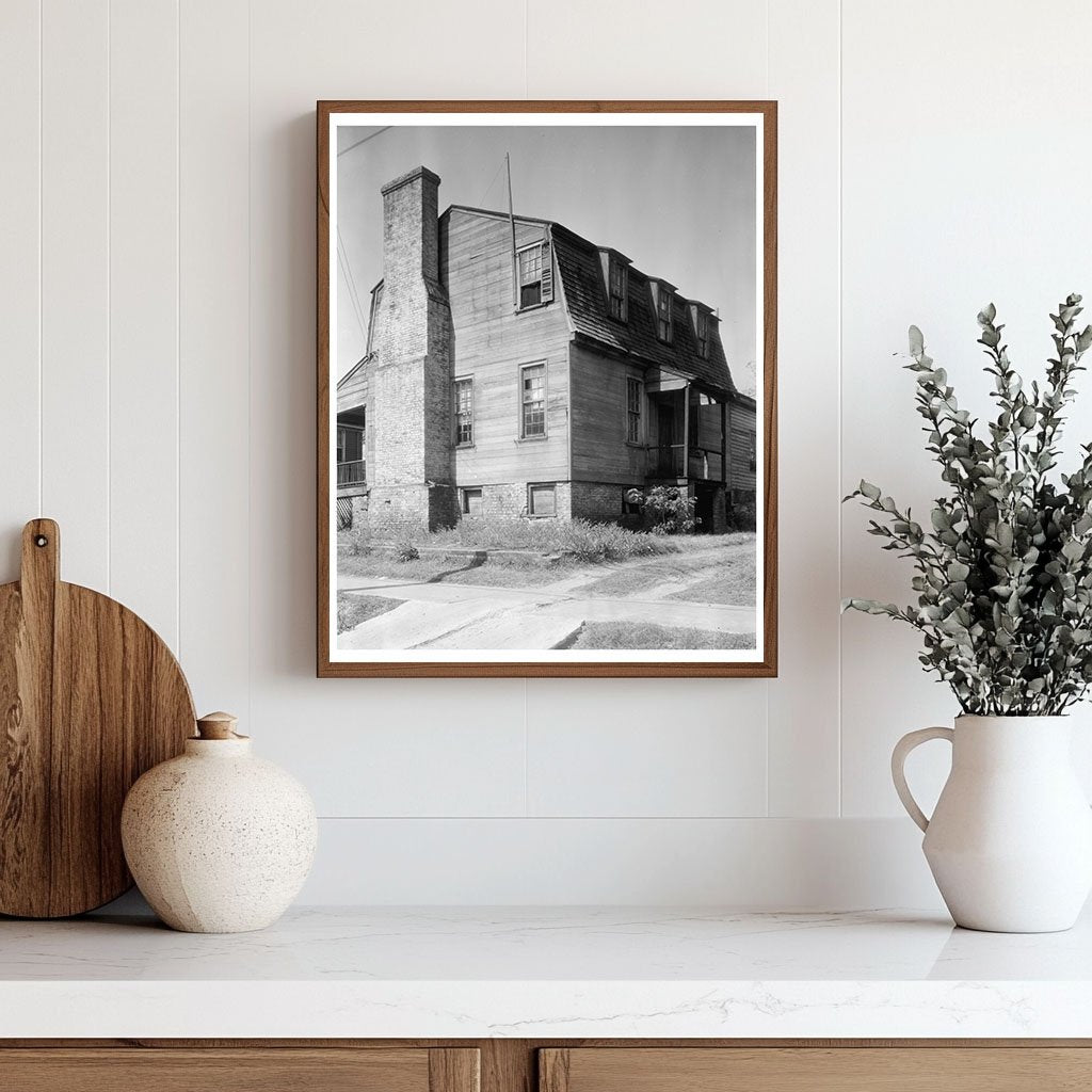 Early 20th-Century Architecture in New Bern, NC 1941