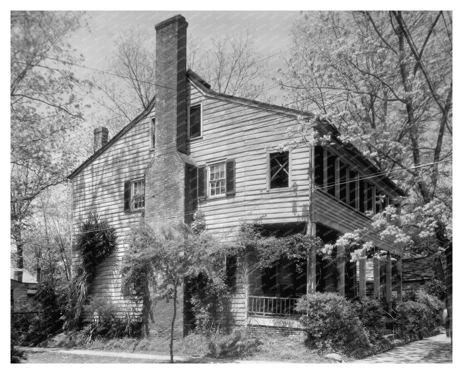 Louisiana House in New Bern, NC - 1930s Architecture