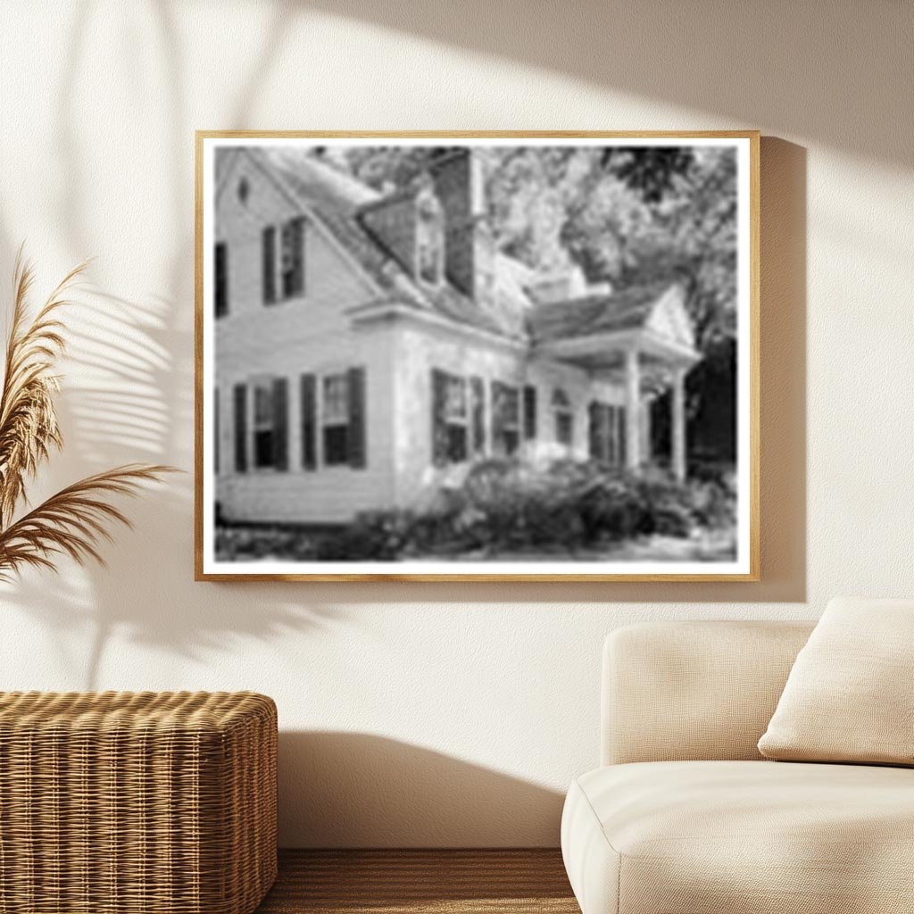 Fayetteville NC Residential Architecture Photo, 20th Century