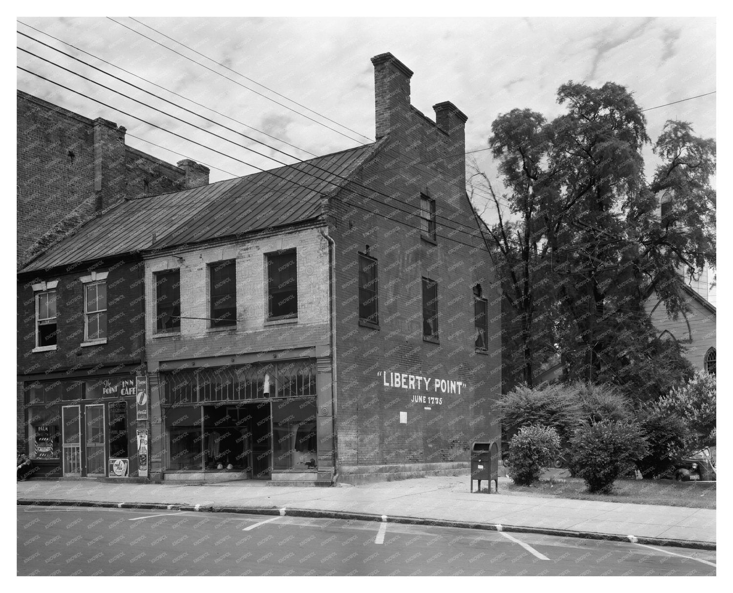 Fayetteville NC Vintage Photo from 18th Century Architecture