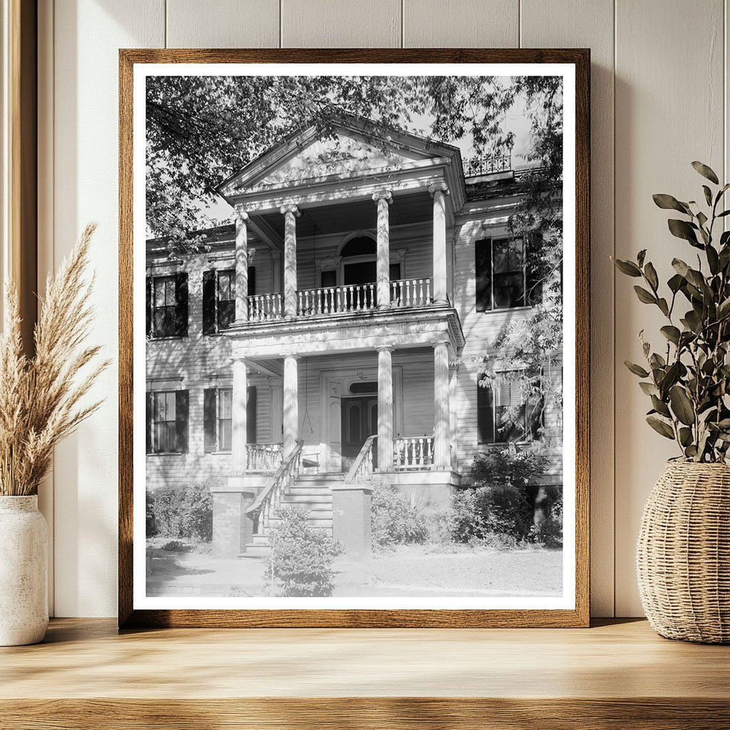 Powell House in Fayetteville, NC - Vintage Photo 1941