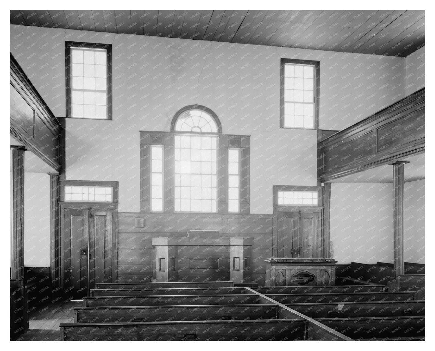 Fayetteville Church Photo, Cumberland County, NC, 1953