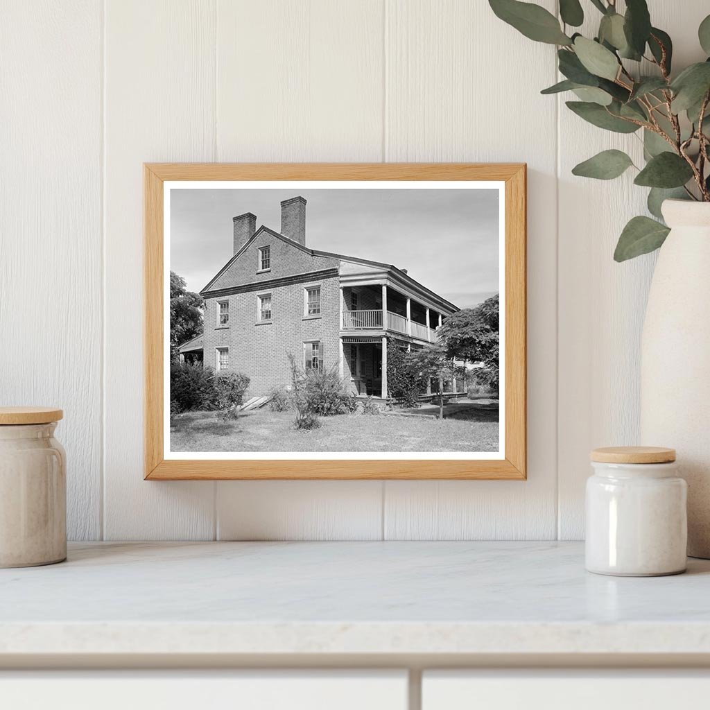 Tyro Tavern, Davidson County, NC, Vintage Photo, 19th Centur