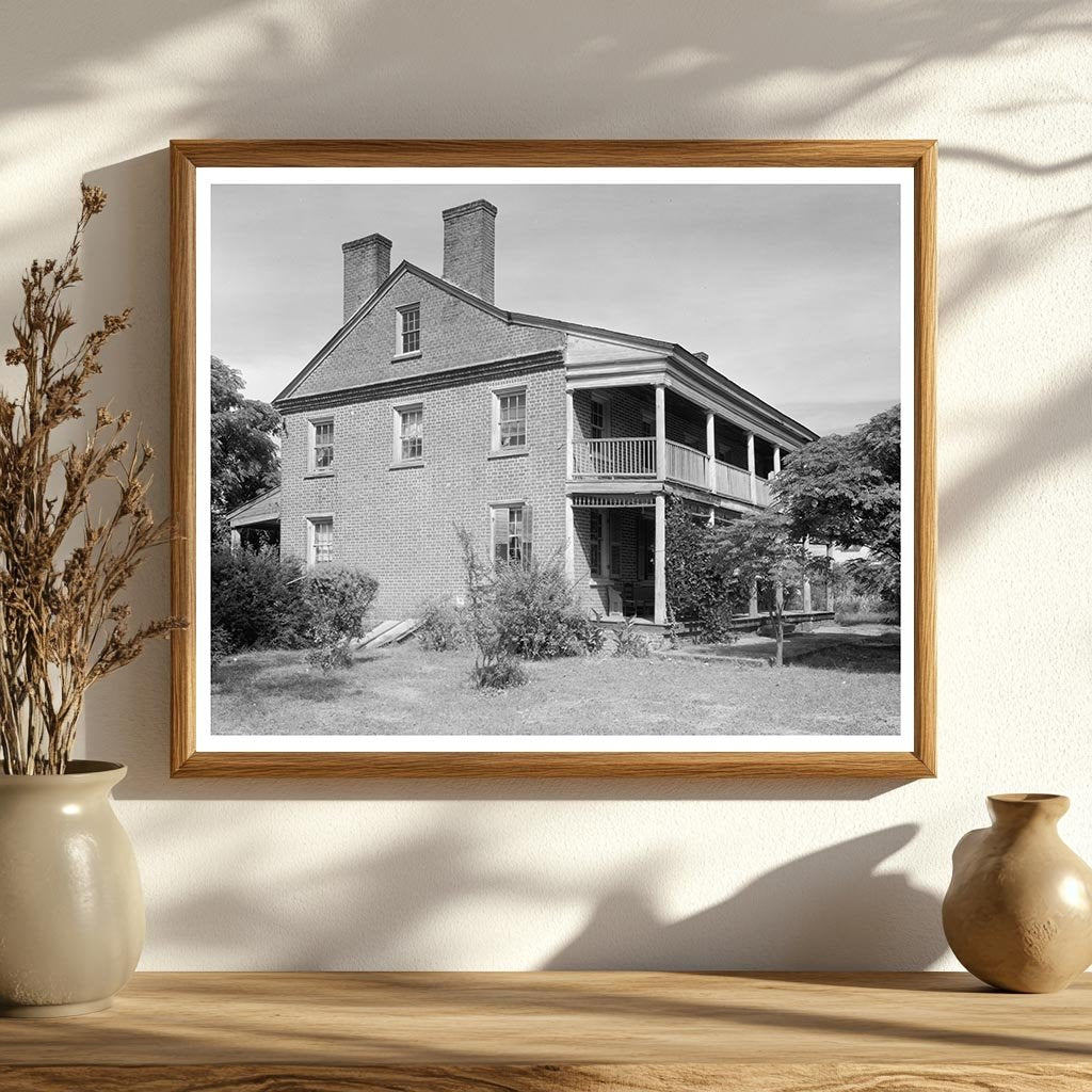 Tyro Tavern, Davidson County, NC, Vintage Photo, 19th Centur