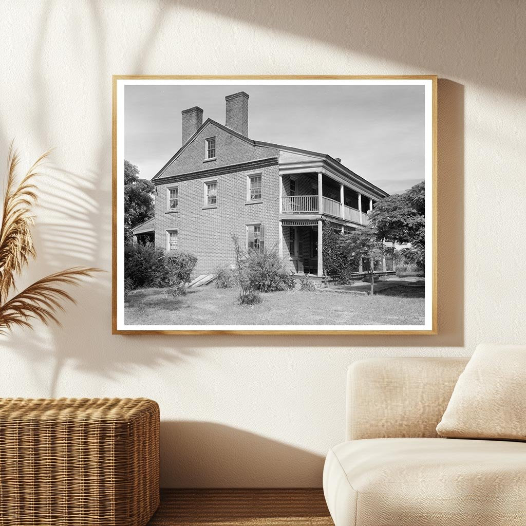 Tyro Tavern, Davidson County, NC, Vintage Photo, 19th Centur