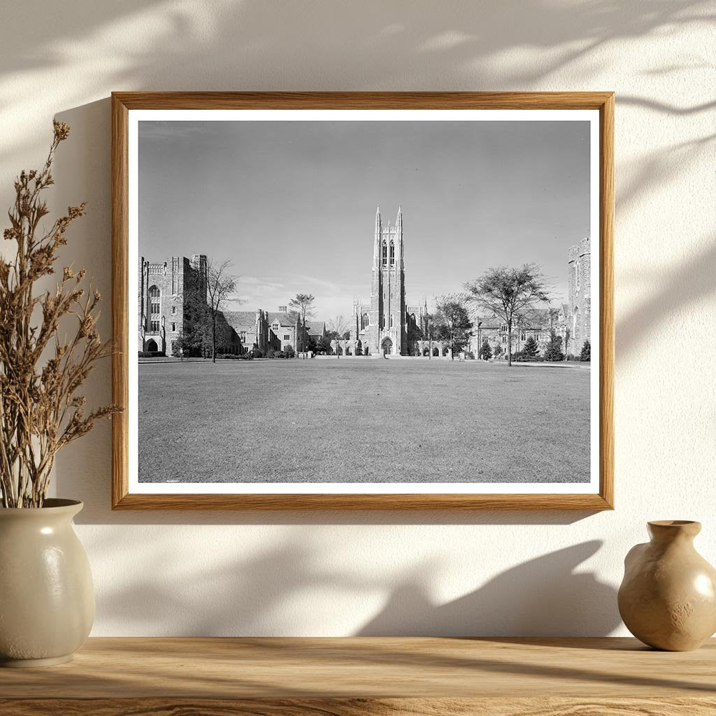 Durham NC University Architecture History 1900s Photo