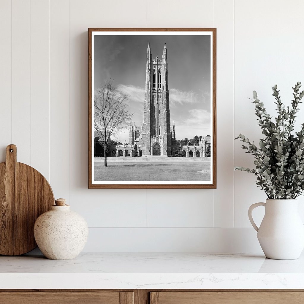 Durham NC Vintage Photograph 20th Century Architecture