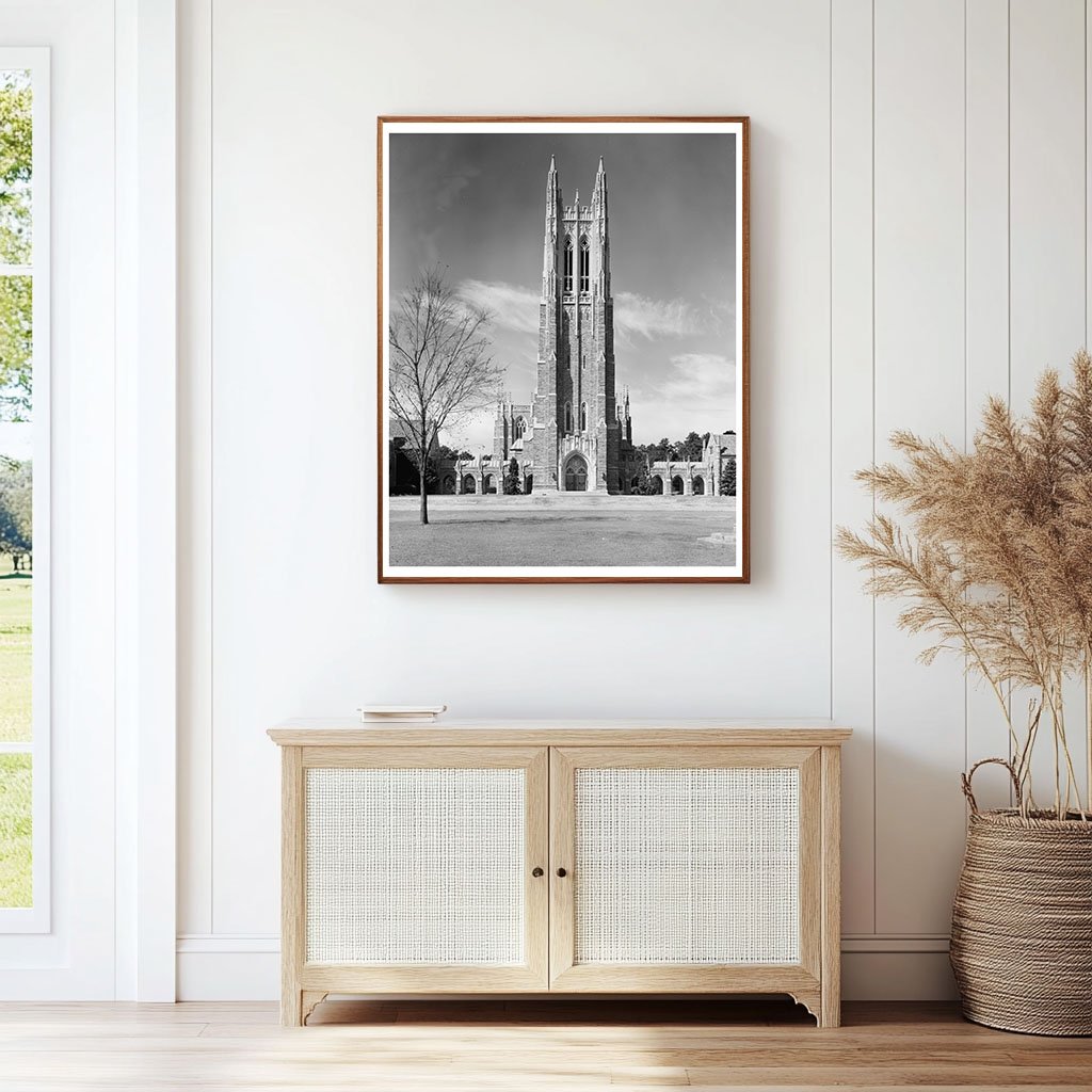 Durham NC Vintage Photograph 20th Century Architecture