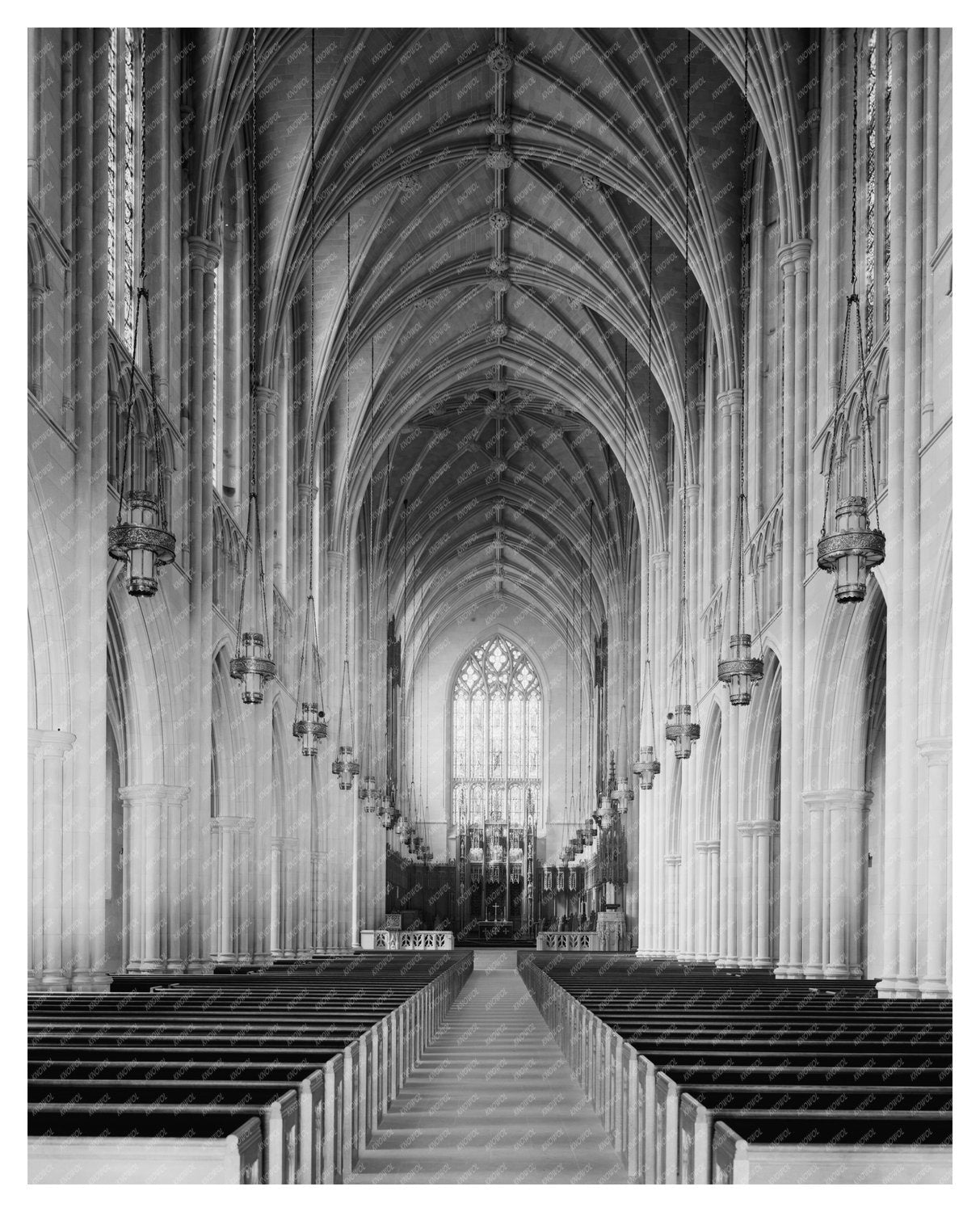 Durham, NC Chapel Architecture - Carnegie Survey 1953