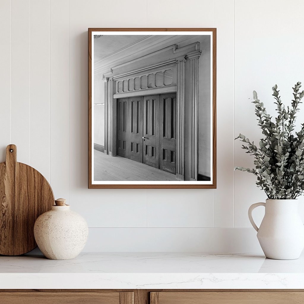 1953 Vintage Doorway in Buck Hill, Duplin County, NC