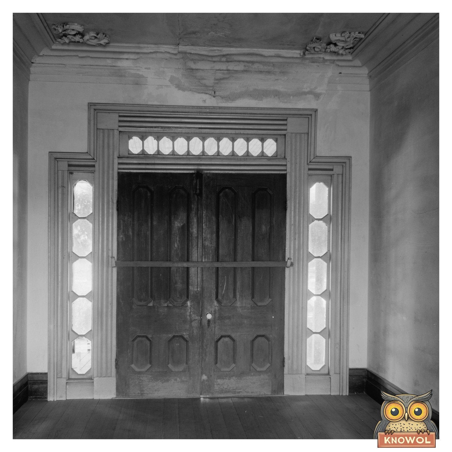 Vintage Doorway in Buck Hill, NC - Early 20th Century