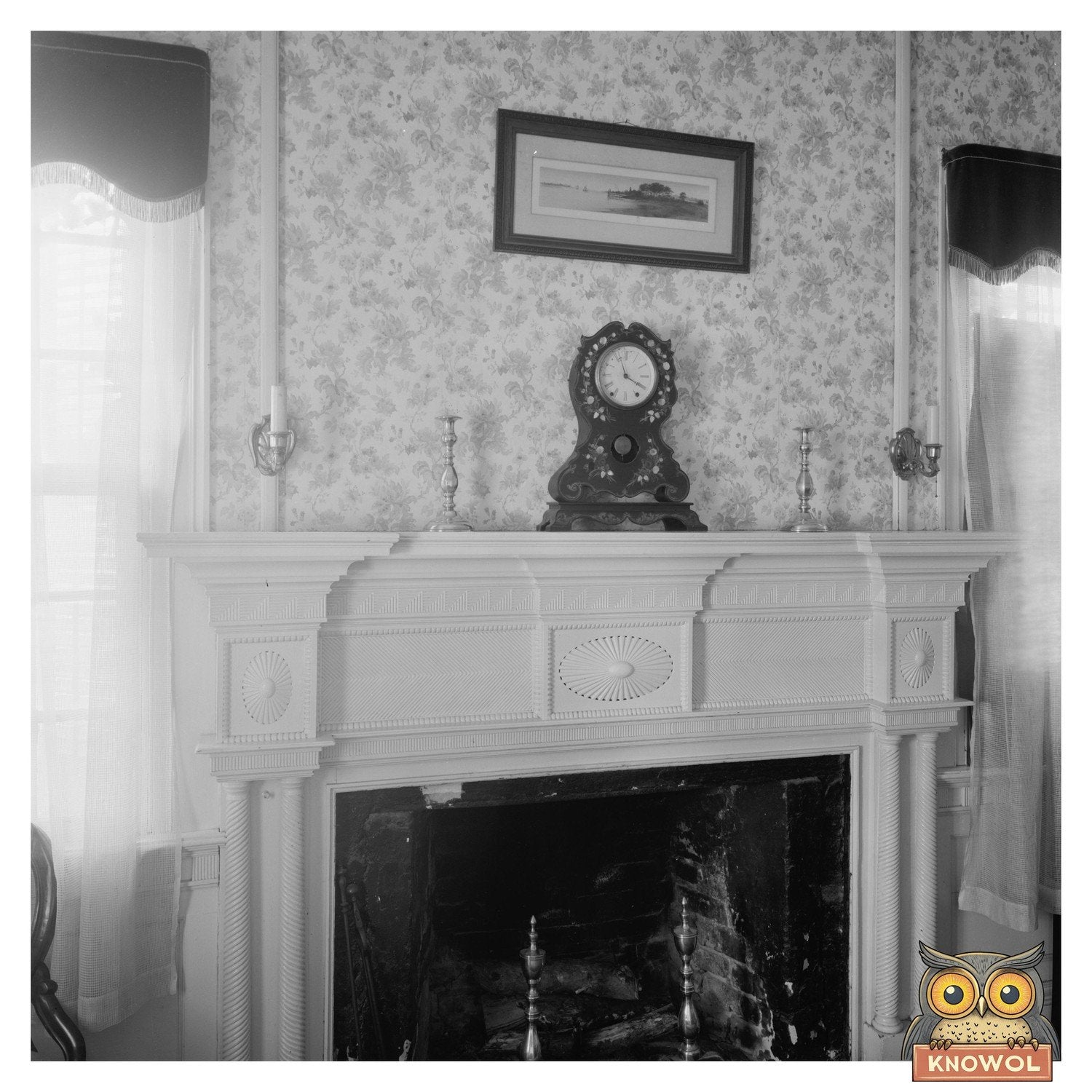 Tarboro NC Home Interiors Early 1900s Vintage Photo