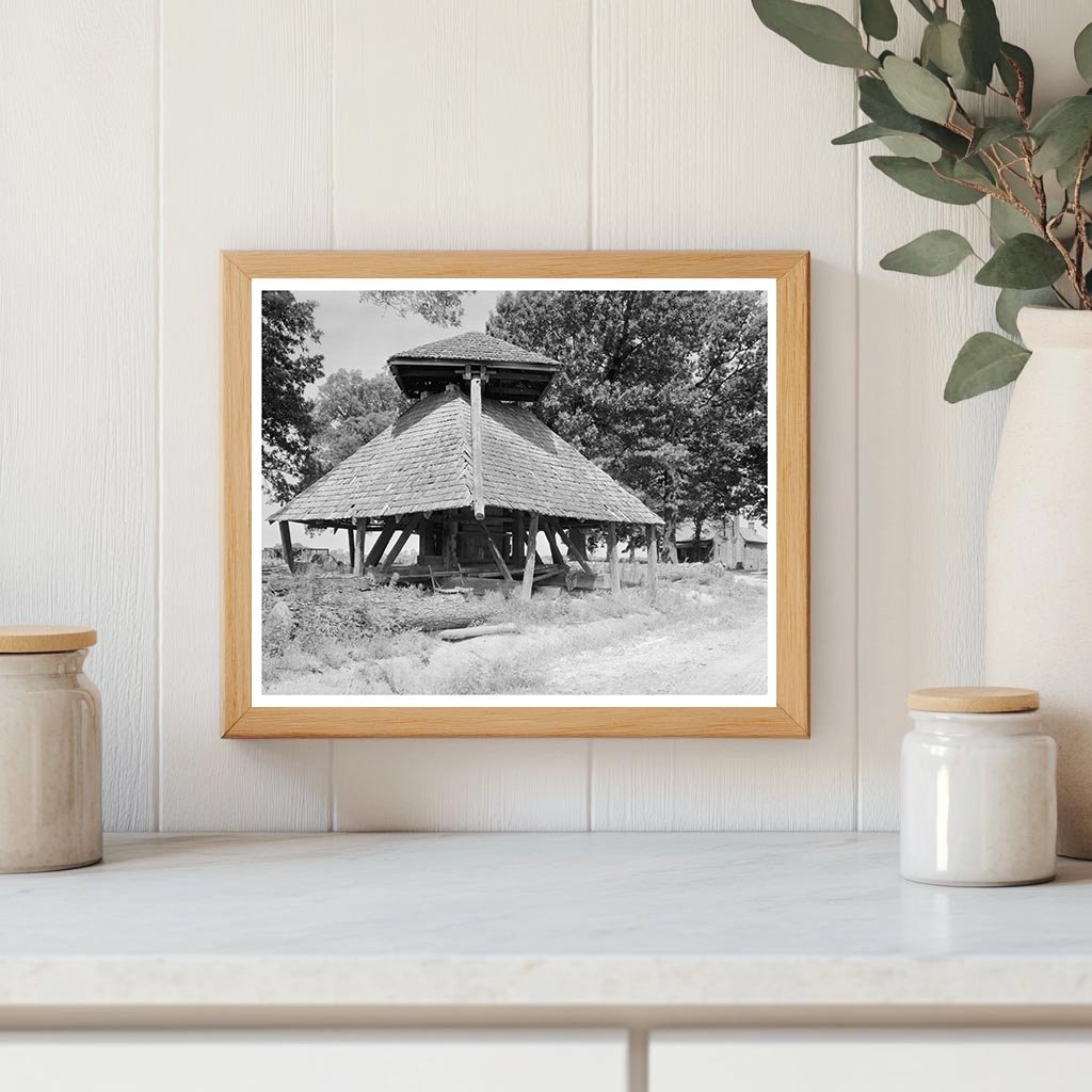 Cotton Press in Tarboro, NC - Vintage Photo, 1930s